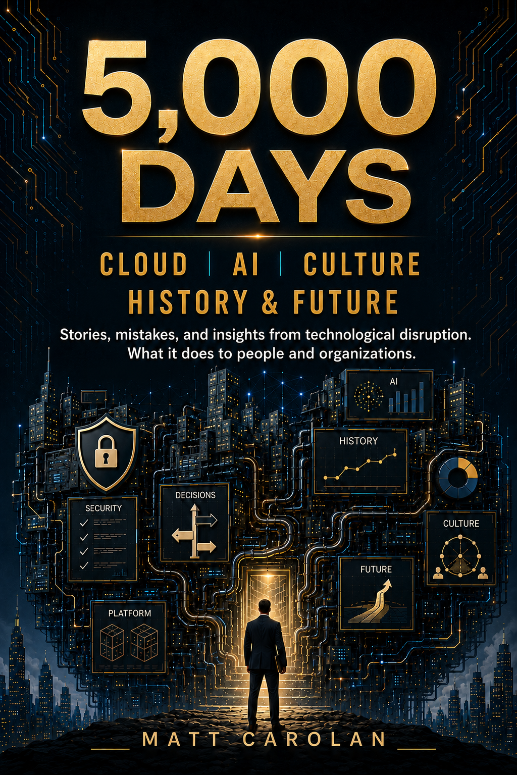 Front cover of 5,000 Days by Matt Carolan
